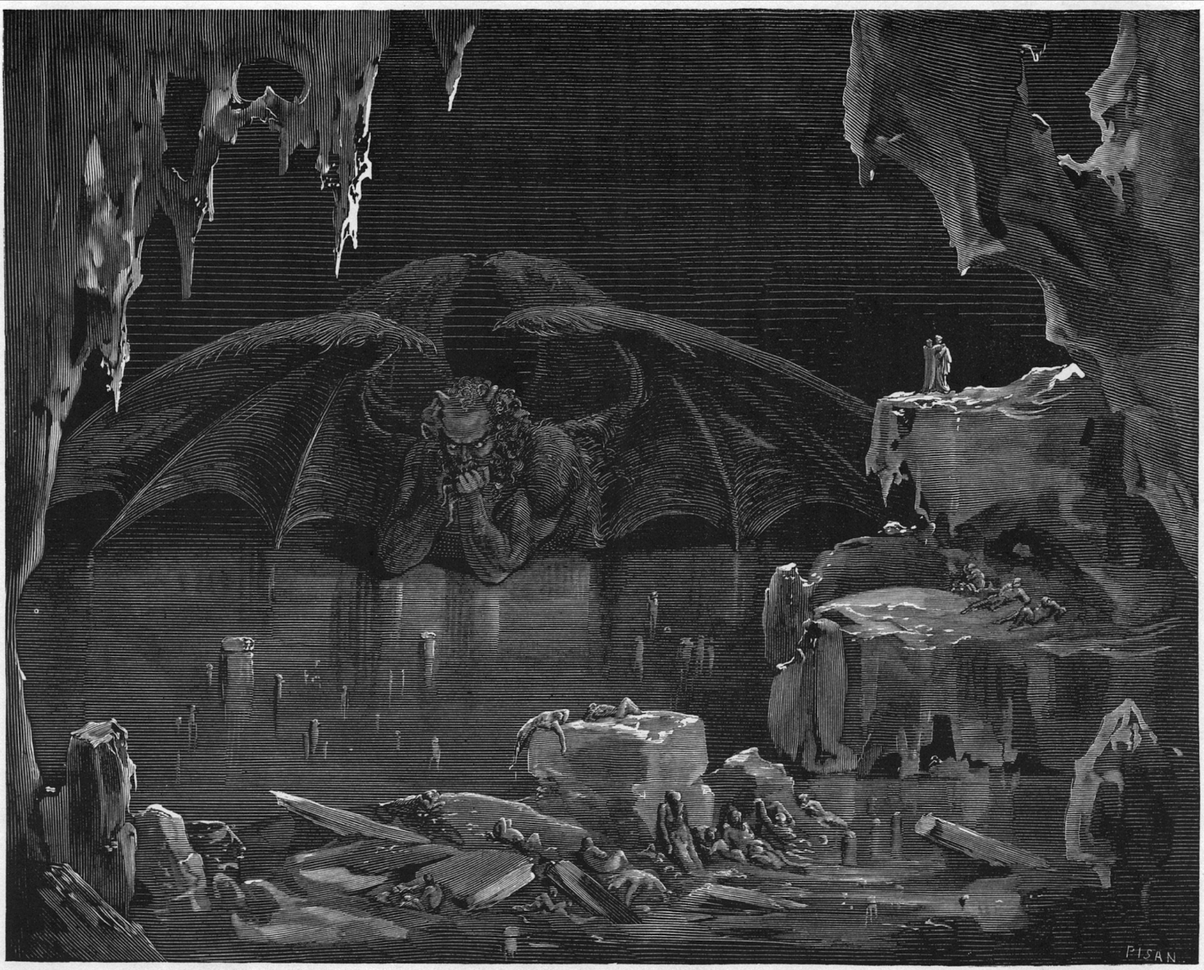 THE JUDECCA—LUCIFER